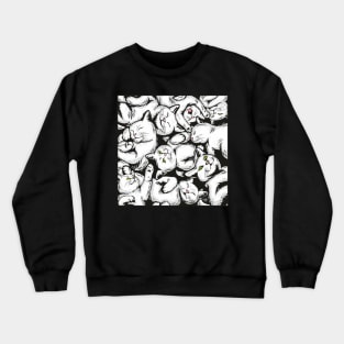 White Cats Crewneck Sweatshirt